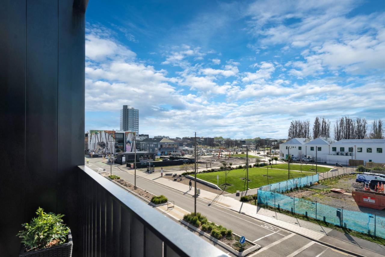 Top Floor Luxury City Central W Sunny Balcony Christchurch Buitenkant foto